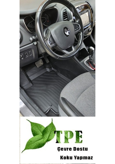 Renault Clio 4 Havuzlu Paspas Kokusuz Yumuşak 2013 2014 2015 2016 2017 2018 2019