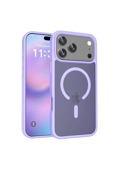 İphone 17 Pro Jota Magsafe Kapak - Lila