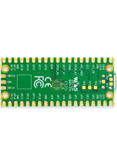 Raspberry Pi Pico Rp2040 2mb Flash Mikrodenetleyici Geliştirme Kartı