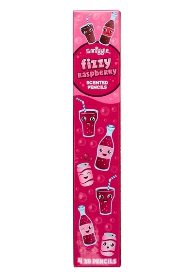 Smiggle Tatlı Kola Kokulu 2b Kurşun Kalem 4lü Paket Pembe