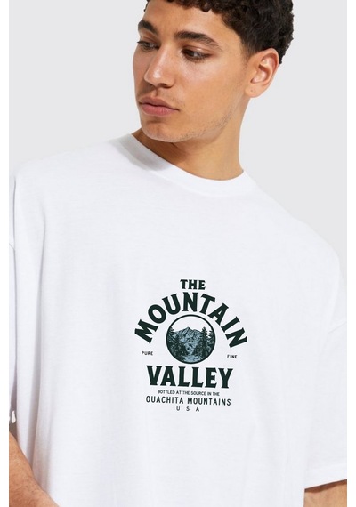 Prtnc Protonic Erkek Oversize Beyaz T-shirt Montain Baskılı %100 Pamuk Kalın Dokulu Çok Renkli Prtnc Protonic Erkek Oversize Beyaz T-shirt Montain Baskılı %100 Pamuk Kalın Dokulu Çok Renkli