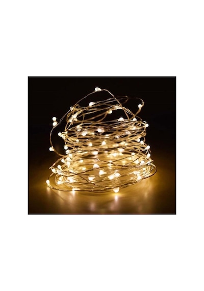Led Pilli Dekoratif Led Işık Yılbaşı Led Ince Tel Günışığı