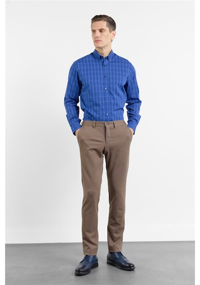 İmza Kahverengi Yan Cep Örme Slim Fit Esnek Jogger Pantolon 1003260173
