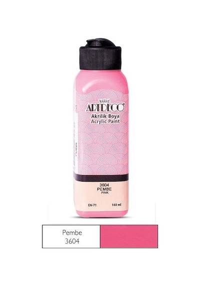 Artdeco Akrilik Boya 140 Ml Pembe