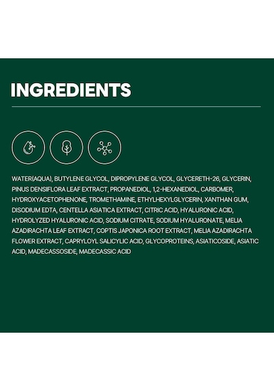 Roundlab Pine Calming Cica Ampoule Yüz Ampulü 30 Ml
