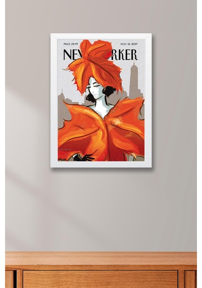 The New Yorker Çerçeveli Tablo November 18 2019