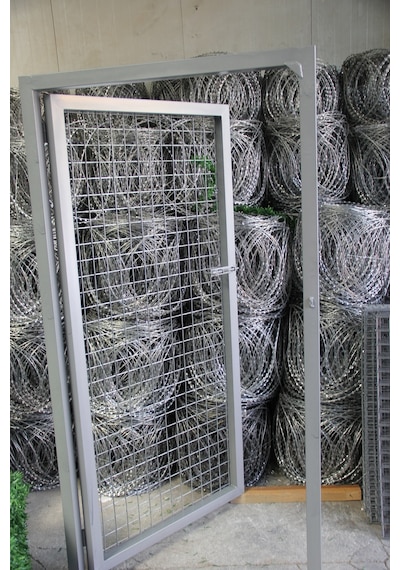 Bahçe Kapısı Tel Kapı 5x5 Göz Aralıklı -200cm Yüksekliği X 100 Cm Eni-