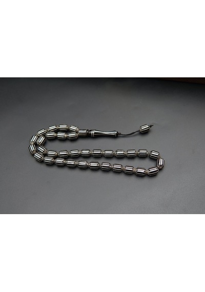 12'li Uçlu Kapsül Oltu Taşı Tesbih St000153
