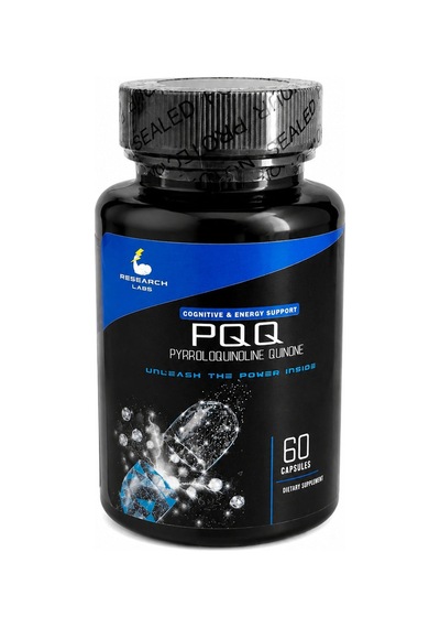 Research Labs Ultra High Purity 20mg Pqq Pyrroloquinoline Atp Energy Heart Cognitive Support Nootrop