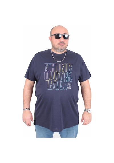 Moc Grande Mocgrande Erkek Büyük Beden Sıfır Yaka Tişört Think Out Box 25163 Lacıvert Lacivert Moc Grande Mocgrande Erkek Büyük Beden Sıfır Yaka Tişört Think Out Box 25163 Lacıvert Lacivert