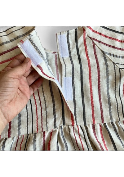 Bebe Çocuk Oversize Tulum Kırmızı Melanj