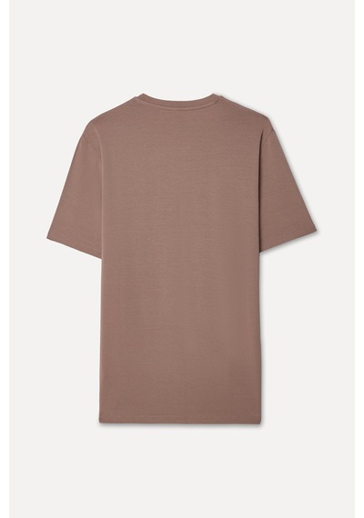 Mudo Erkek Erkek Pembe Modal Karışımlı Bisiklet Yaka T-shirt 1272572 Gül Kurusu