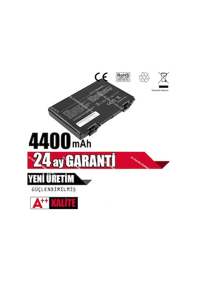 Asus Uyumlu P50. P81. X5 Serisi X5C. X5D. X5E. X5J. X65 Batarya Pil