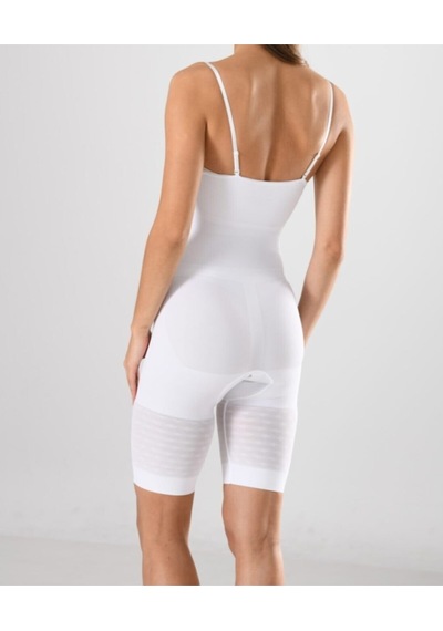 Nacar Store Kadın 1 Beden Küçülten Göğüs Altı Ayar Askılı Beyaz Dikişsiz Korse
