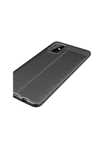 Samsung Uyumlu Galaxy A71 Kilif Deri Tarzi Niss Silikon Case 400772802
