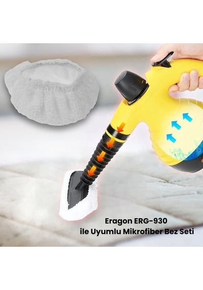 Eragon Erg-930 Buharlı Temizleyici İle Uyumlu Bez Seti