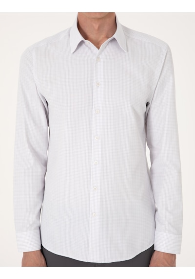 Pierre Cardin Erkek Gri Gömlek Desenli 50307263-vr024 Gri