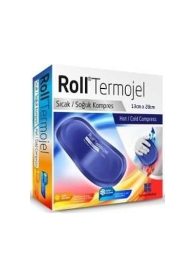 Roll Termojel Sıcak Soğuk Kompres Jel 13X28Cm Kumaş Kaplı