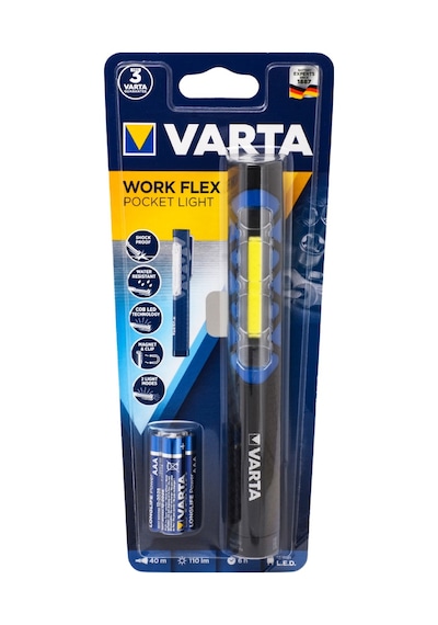 Varta 17647 Work Flex Cep Feneri Led 3Xaaa N11.8742 Siyah Varta 17647 Work Flex Cep Feneri Led 3Xaaa N11.8742 Siyah