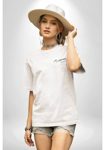 Tarzyeri 30 Ağustos Unisex Baskılı T-shirt - Beyaz Beyaz