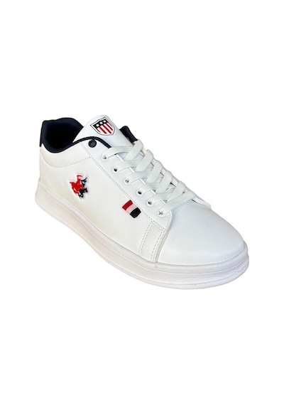 Erkek Sneakers Günlük Spor Ayakkabı Beyaz-lacivert-beyaz - Lacivert Beyaz - Lacivert