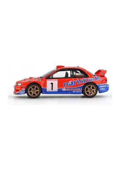 Mini Gt 1/64 Subaru Impreza Wrc97 1 1999 Drm Champion