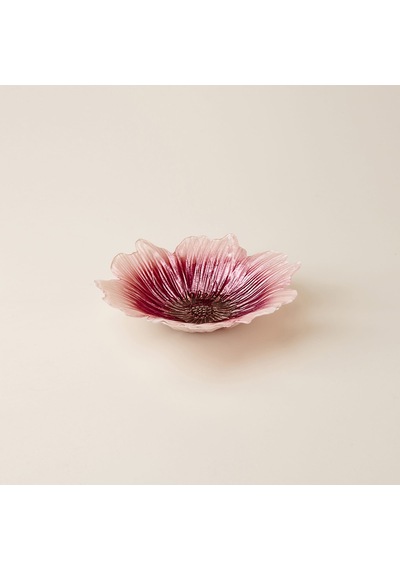 Deco Lilith Dekoratif Tabak - Pembe / Mor - 30 Cm
