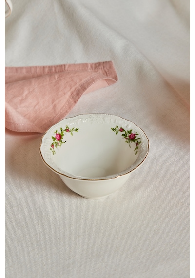 Karaca Vintage Rose Çerezlik 12 Cm Çok Renkli