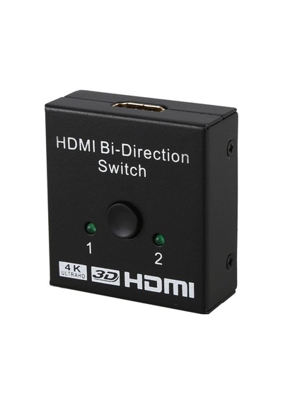 2 Port Çift Yönlü Hdmi Switch Splitter Ekran Monitör Çoklayıcı Çoğaltıcı Bidirection