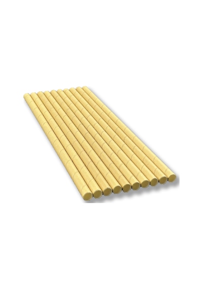 Kağıt Kaplı Kraft Kağıt Pipet 1000 Adet