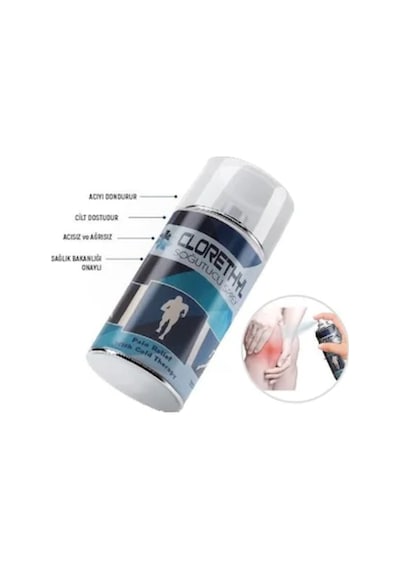 Clorethyl Soğutucu Sprey 3 x 150 ML