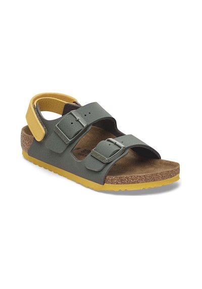 Birkenstock Milano Kids Bf Desert Sol Unisex Çocuk Sandalet 1029378 Yeşil