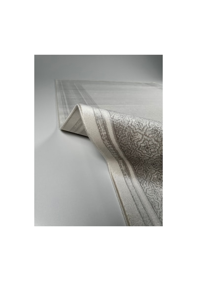 Merinos Vista Gri Çerçeveli %100 Akrilik Yumuşak Dokulu Salon Oturma Odası Halısı 79319-95