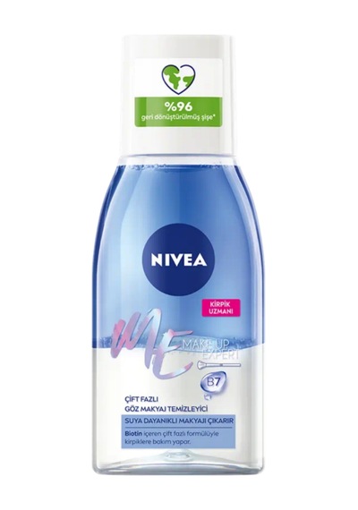 Nıvea Make Up Expert Çift Fazlı Göz Makyaj Temizleyici 125ml