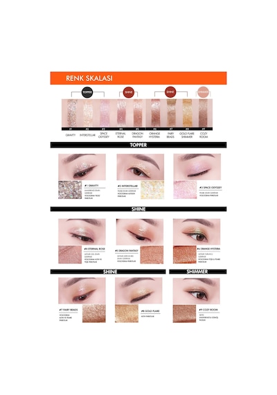Missha Işıltılı ve Parlak Glitter Likit Göz Farı No.5 Dragon Fantasy Prism Liquid Eyeshadow Shine
