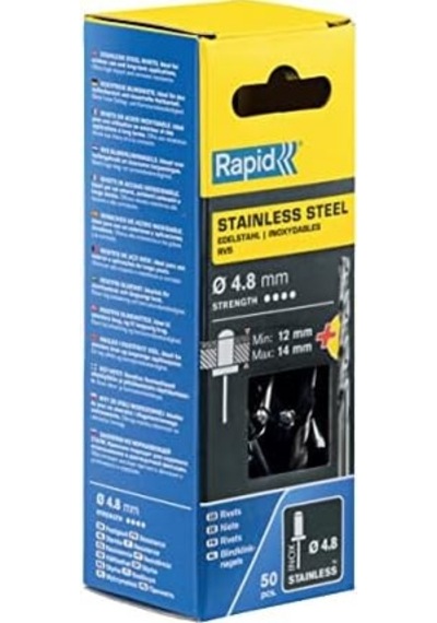 Perçin 4.8x18 Mm Paslanmaz Matkap Ucu