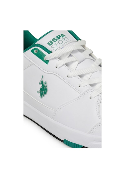 U.s. Polo Assn. Presto 4fx Beyaz Erkek Sneaker 000000000101502099 Beyaz - Yeşil