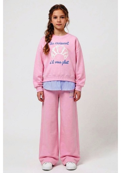 Dmb Kids Kız Eşofman Takım 26kdmb0847 Pembe