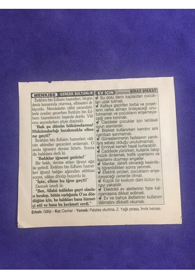 31 Aralık 2001 Takvim Yaprağı - Nostalji Koleksiyonluk Takvim Yaprağı