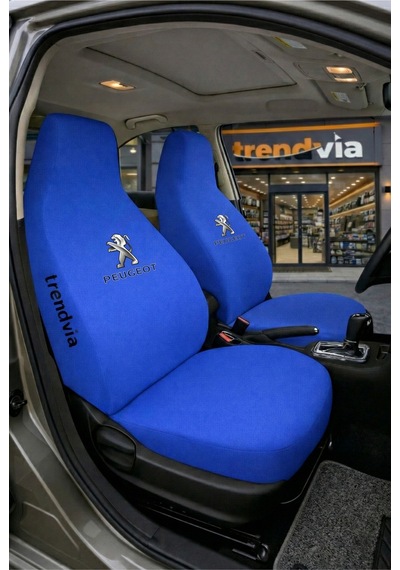 Peugeot Eski Logolu Oto Koltuk Kılıfı Ön Arka Set Penye Universal Koltuk Koruyucu Servis Kılıfı 34681962