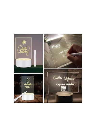 Usb Kablolu Işıklı Kendiliğinden Beyaz Kalemli-silgili Kreatif 3d Görselleştirme Led Lambası 5671 Çok Renkli Çok Renkli Usb Kablolu Işıklı Kendiliğinden Beyaz Kalemli-silgili Kreatif 3d Görselleştirme Led Lambası 5671 Çok Renkli Çok Renkli