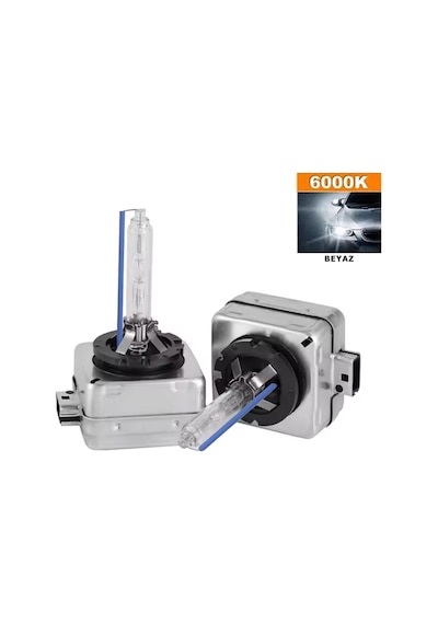 Tecnopoint D3s / D3r 6000k Beyaz Hıd Xenon Ampul 2 Adet