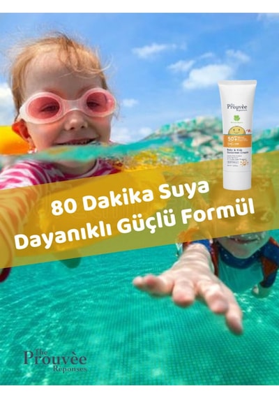 The Prouvee Reponses 50 Spf Bebek Çocuk Güneş Kremi 100ml
