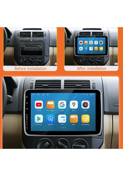 Android Multimedya 10,1 İnç 360 Dönen Carplay 2/32gb Hdıps