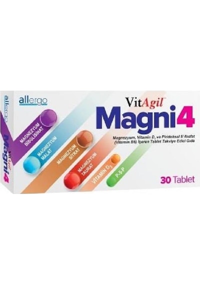 Vitagil Magni4 Tablet 30 lu