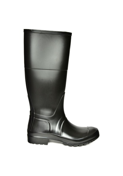 Fox Shoes T858704009 Siyah Yağmur Çizmesi Siyah-Suni Deri