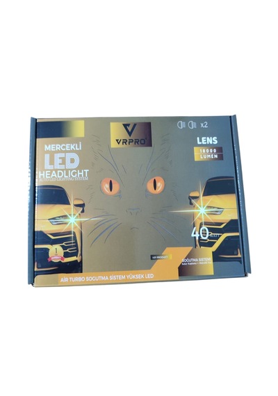 Vrpro Vr Pro Maxi Mercekli H4 Led Xenon 18000 Lümen
