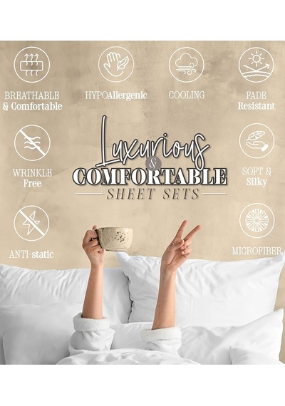 Tatil Baskılı 6 Parça Çarşaf Seti, 1500 İplik Sayısı, Nefes Alabilir Ve Süper Yumuşak Malzeme, Kırışmaya Dayanıklı, Akıllı Cepli Lastikli Çarşaflar, 6 Parça Tam, Kar Tanesi Grisi Çok Renkli Tatil Baskılı 6 Parça Çarşaf Seti, 1500 İplik Sayısı, Nefes Alabilir Ve Süper Yumuşak Malzeme, Kırışmaya Dayanıklı, Akıllı Cepli Lastikli Çarşaflar, 6 Parça Tam, Kar Tanesi Grisi Çok Renkli