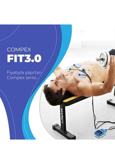 Compex  Compex Fit3.0 4kanallı Şarjlı Kas Geliştirme Cihazı