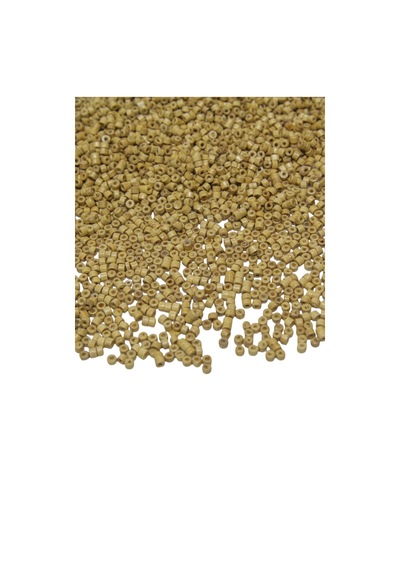 4 Mm Silindir Ham Rengi Ahşap Boncuk 50 Gr